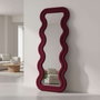 Hanah Home Espejo Cheval Rojo Burdeos